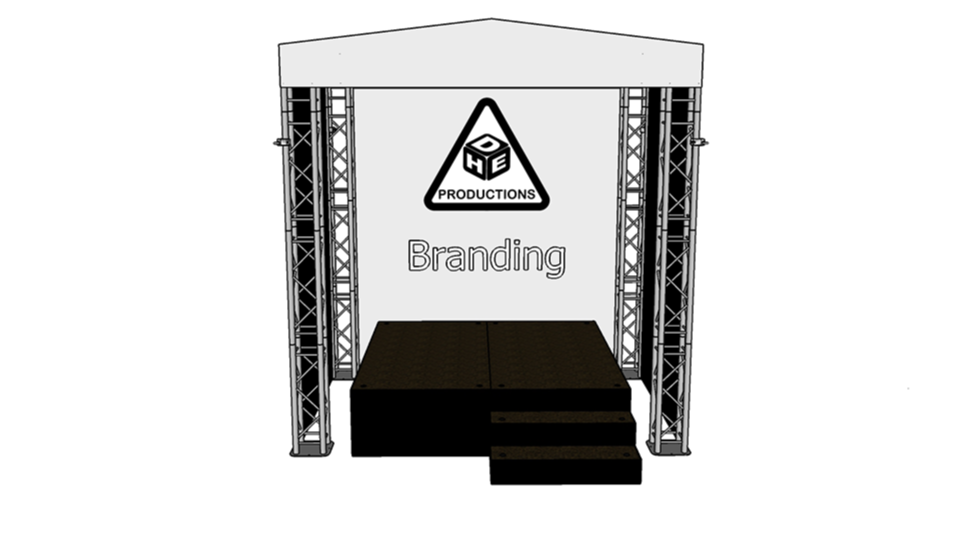 Mini Stage 1 with branding
